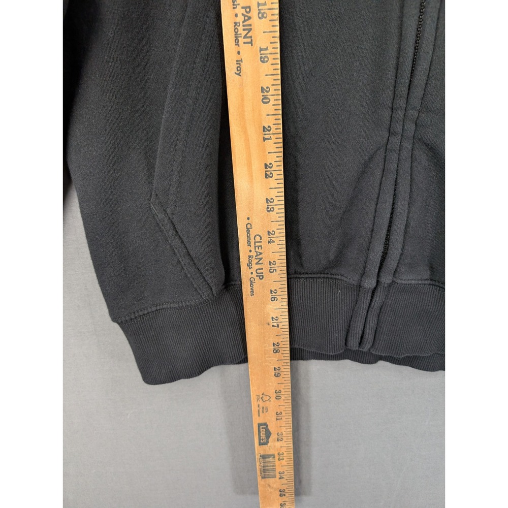 US Polo Assn Mens Full Zip Hoodie Black Red Pony Logo 11C864 Size M - Picture 5 of 7